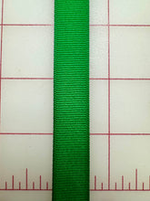 Grosgrain Ribbon - 5/8-inch Kelly Green